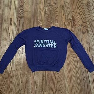 Purple Spiritual Gangster Long Sleeve
